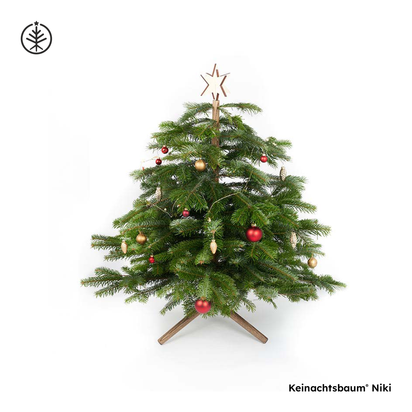 Keinachtsbaum® Niki – Ash wood, 100 cm