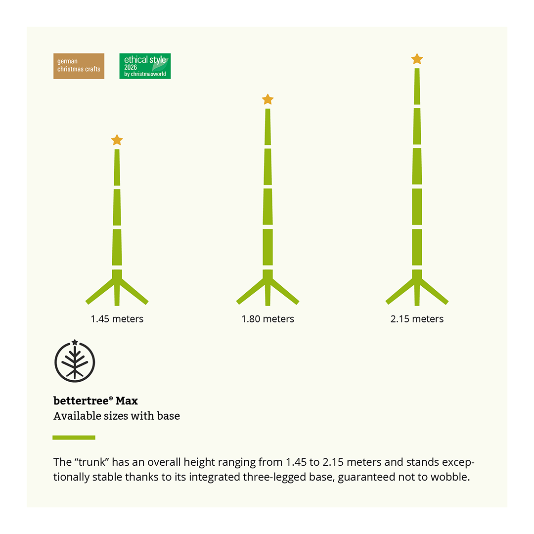 Bettertree® Max – Ash wood, 3 sizes