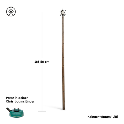Keinachtsbaum® Lilli – Beechwood, 180 cm