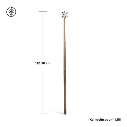 Keinachtsbaum® Lilli – Beechwood, 180 cm