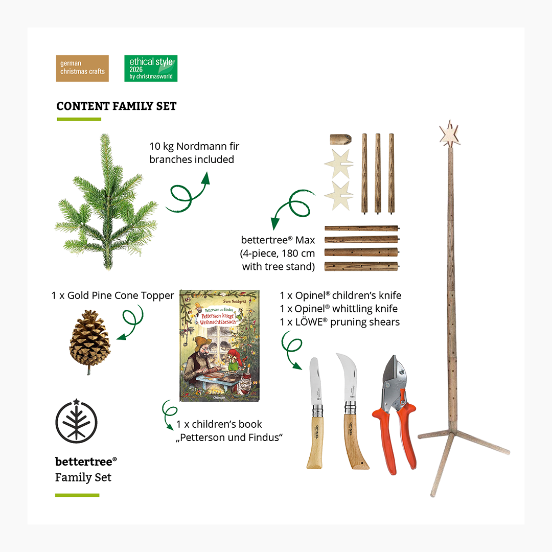 Keinachtsbaum® Family-Set